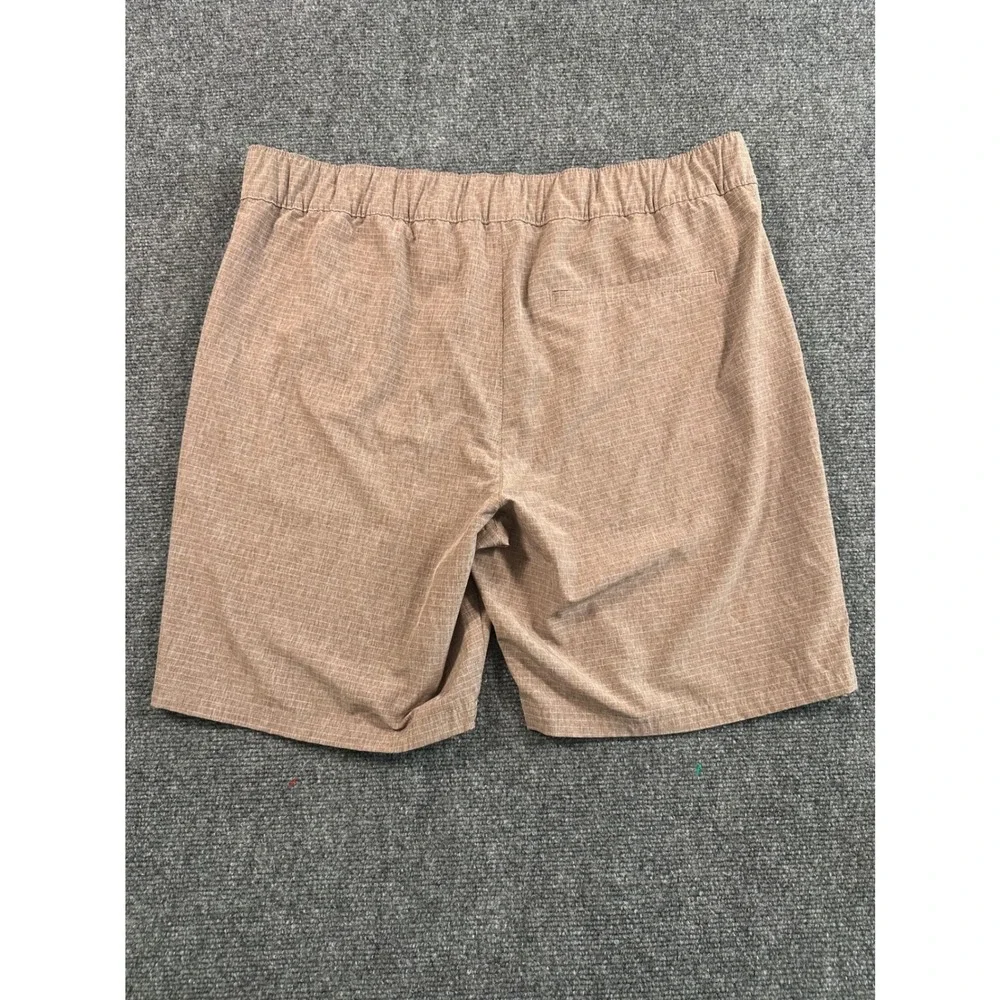 Oakley Hydrolix Mens‎ Regular Fit Shorts Brown Heathered Size 36 Active Casual